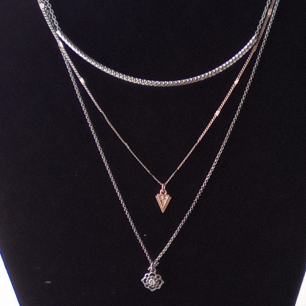 American Eagle Multi Layered Necklace.